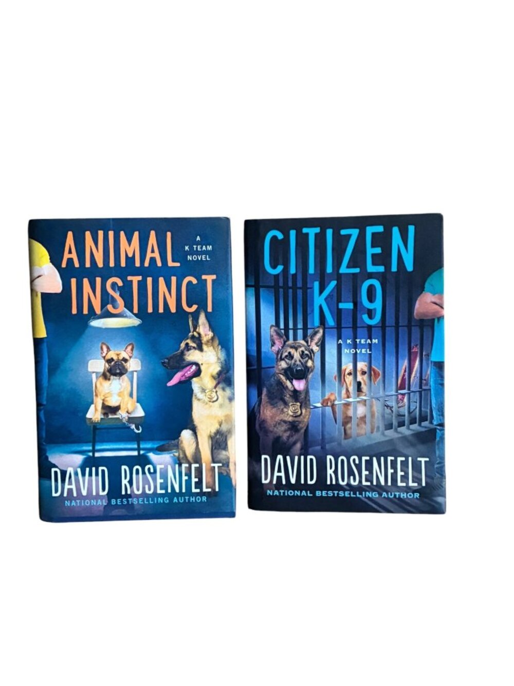 Animal Instinct & Citizen K-9 David Rosenfelt Hardcover Lot National Bestselling